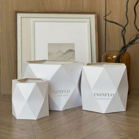 коробки ромб 15x15 20x20 30x20 с цветами
