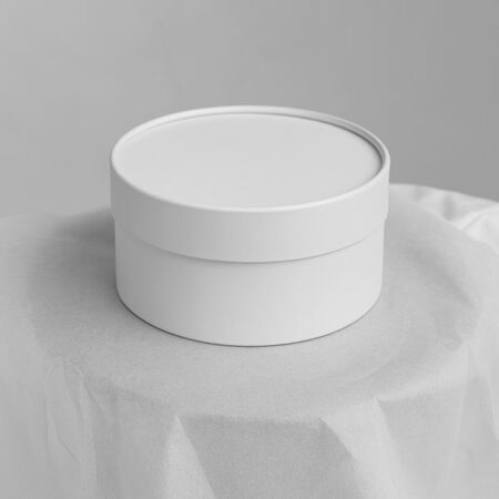 Коробка шайба 25x9 см с крышкой